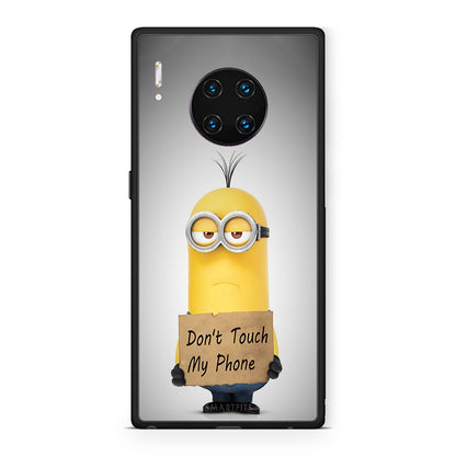 4 - Huawei Mate 30 Pro Minion Text case, cover, bumper