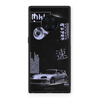 Thumbnail for Huawei Mate 30 Pro Tokyo Drift Θήκη Αγίου Βαλεντίνου από τη Smartfits με σχέδιο στο πίσω μέρος και μαύρο περίβλημα | Smartphone case with colorful back and black bezels by Smartfits