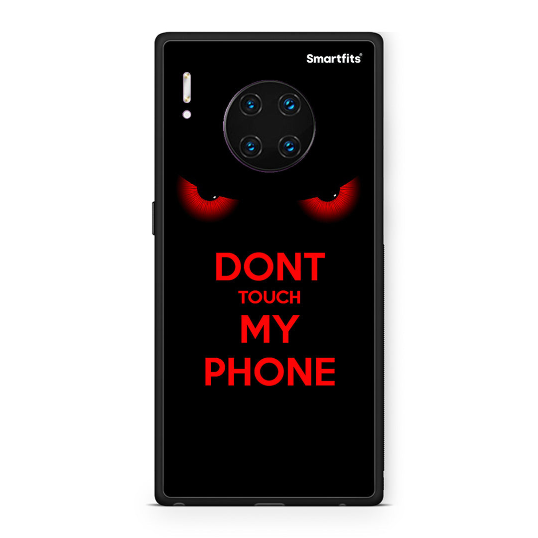 Huawei Mate 30 Pro Touch My Phone θήκη από τη Smartfits με σχέδιο στο πίσω μέρος και μαύρο περίβλημα | Smartphone case with colorful back and black bezels by Smartfits