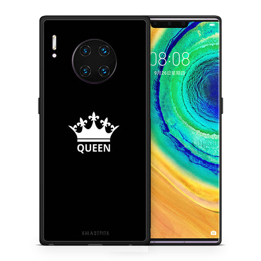 Θήκη Huawei Mate 30 Pro Queen Valentine από τη Smartfits με σχέδιο στο πίσω μέρος και μαύρο περίβλημα | Huawei Mate 30 Pro Queen Valentine case with colorful back and black bezels