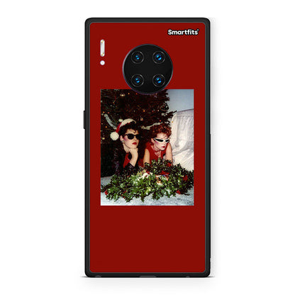 Huawei Mate 30 Pro Waiting For Xmas θήκη από τη Smartfits με σχέδιο στο πίσω μέρος και μαύρο περίβλημα | Smartphone case with colorful back and black bezels by Smartfits