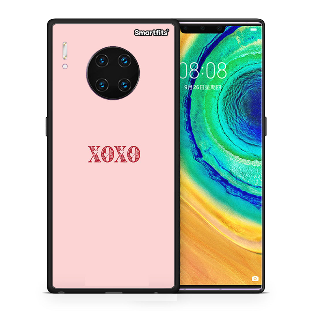 Θήκη Huawei Mate 30 Pro XOXO Love από τη Smartfits με σχέδιο στο πίσω μέρος και μαύρο περίβλημα | Huawei Mate 30 Pro XOXO Love case with colorful back and black bezels