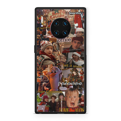 Huawei Mate 30 Pro Xmas Wishes θήκη από τη Smartfits με σχέδιο στο πίσω μέρος και μαύρο περίβλημα | Smartphone case with colorful back and black bezels by Smartfits