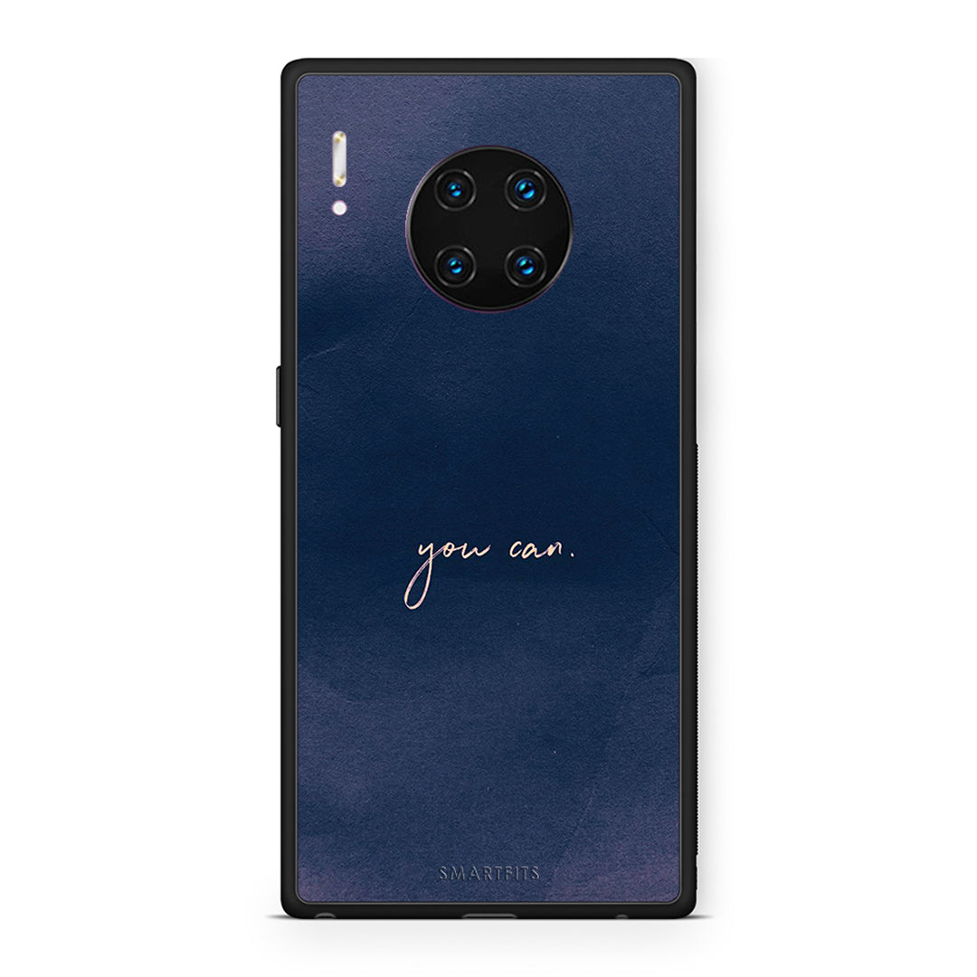 Huawei Mate 30 Pro You Can θήκη από τη Smartfits με σχέδιο στο πίσω μέρος και μαύρο περίβλημα | Smartphone case with colorful back and black bezels by Smartfits