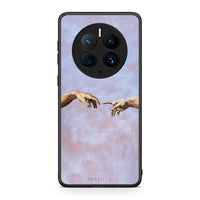 Thumbnail for Θήκη Huawei Mate 50 Pro Adam Hand από τη Smartfits με σχέδιο στο πίσω μέρος και μαύρο περίβλημα | Huawei Mate 50 Pro Adam Hand Case with Colorful Back and Black Bezels