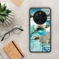 Thumbnail for Θήκη Huawei Mate 50 Pro Aesthetic Summer από τη Smartfits με σχέδιο στο πίσω μέρος και μαύρο περίβλημα | Huawei Mate 50 Pro Aesthetic Summer Case with Colorful Back and Black Bezels
