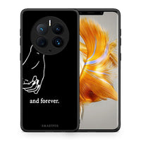 Thumbnail for Θήκη Huawei Mate 50 Pro Always & Forever 2 από τη Smartfits με σχέδιο στο πίσω μέρος και μαύρο περίβλημα | Huawei Mate 50 Pro Always & Forever 2 Case with Colorful Back and Black Bezels