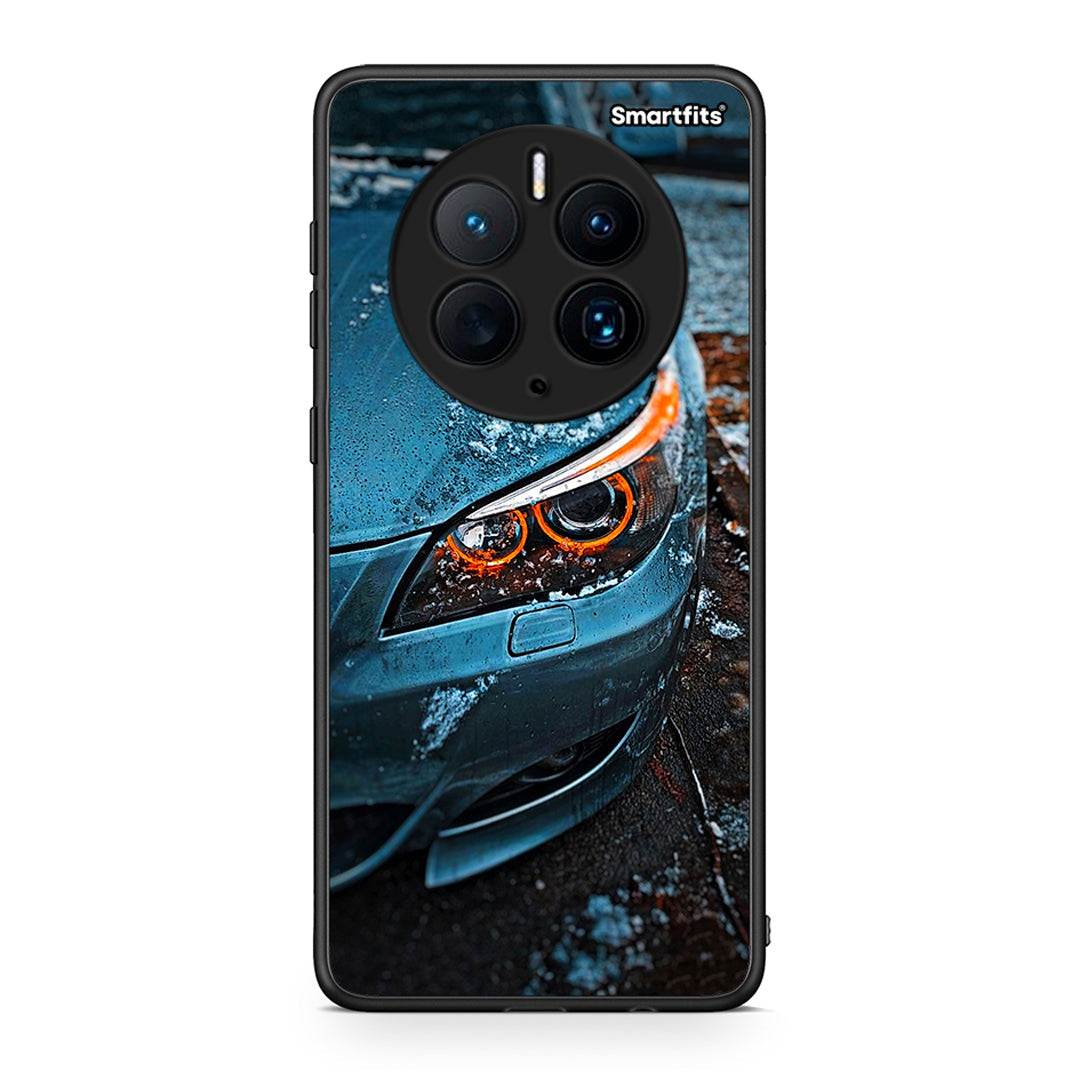 Θήκη Huawei Mate 50 Pro Bmw E60 από τη Smartfits με σχέδιο στο πίσω μέρος και μαύρο περίβλημα | Huawei Mate 50 Pro Bmw E60 Case with Colorful Back and Black Bezels