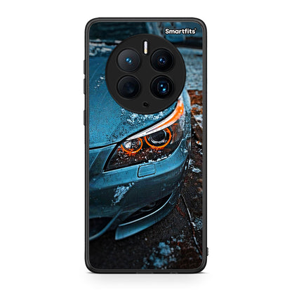 Θήκη Huawei Mate 50 Pro Bmw E60 από τη Smartfits με σχέδιο στο πίσω μέρος και μαύρο περίβλημα | Huawei Mate 50 Pro Bmw E60 Case with Colorful Back and Black Bezels