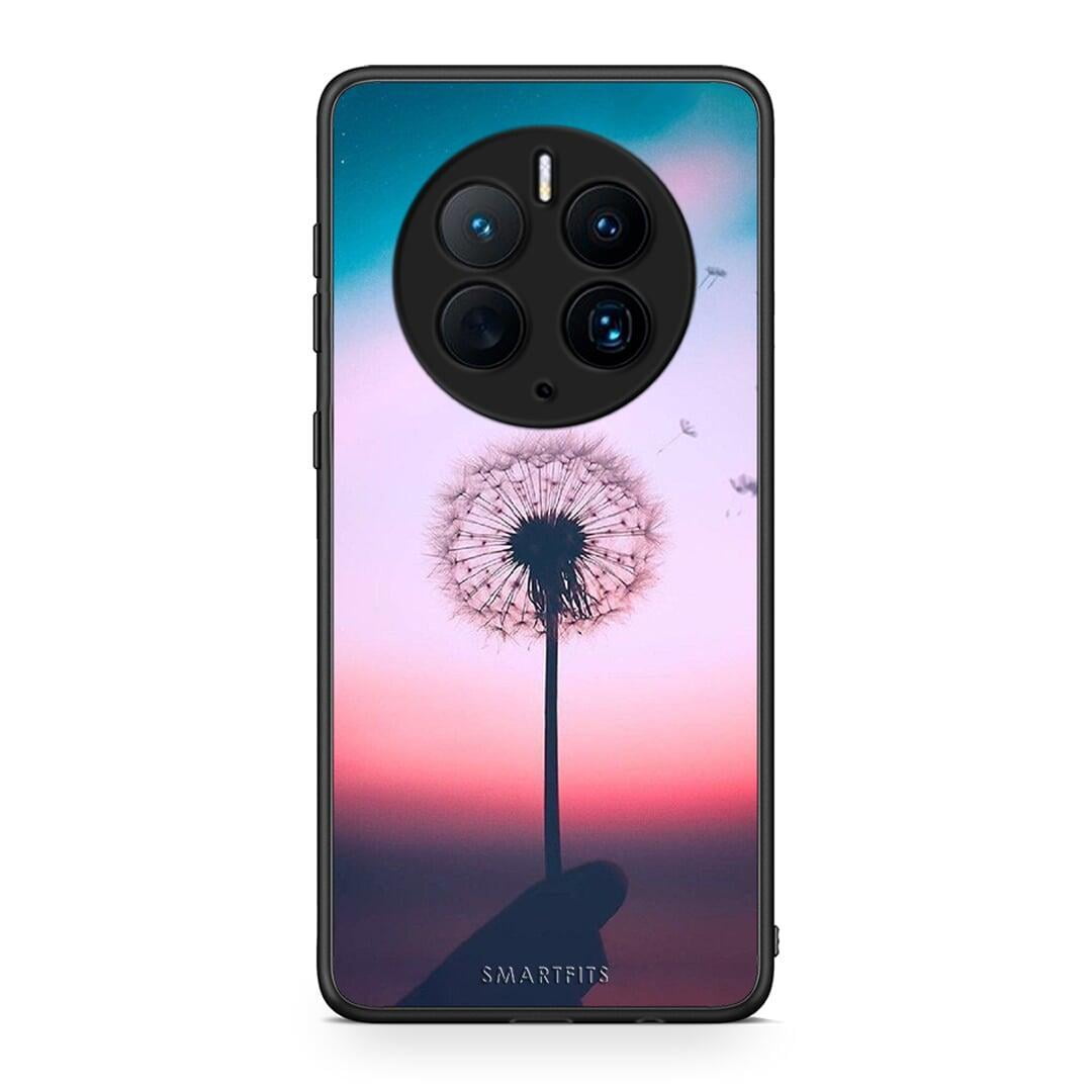 Θήκη Huawei Mate 50 Pro Boho Wish από τη Smartfits με σχέδιο στο πίσω μέρος και μαύρο περίβλημα | Huawei Mate 50 Pro Boho Wish Case with Colorful Back and Black Bezels