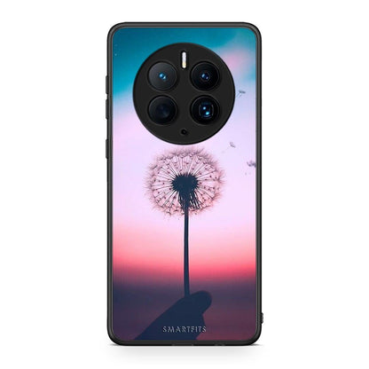 Θήκη Huawei Mate 50 Pro Boho Wish από τη Smartfits με σχέδιο στο πίσω μέρος και μαύρο περίβλημα | Huawei Mate 50 Pro Boho Wish Case with Colorful Back and Black Bezels
