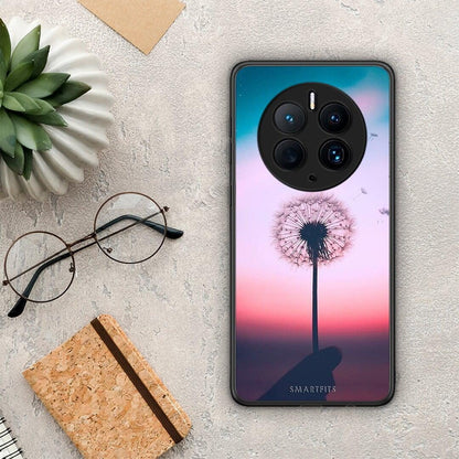 Θήκη Huawei Mate 50 Pro Boho Wish από τη Smartfits με σχέδιο στο πίσω μέρος και μαύρο περίβλημα | Huawei Mate 50 Pro Boho Wish Case with Colorful Back and Black Bezels