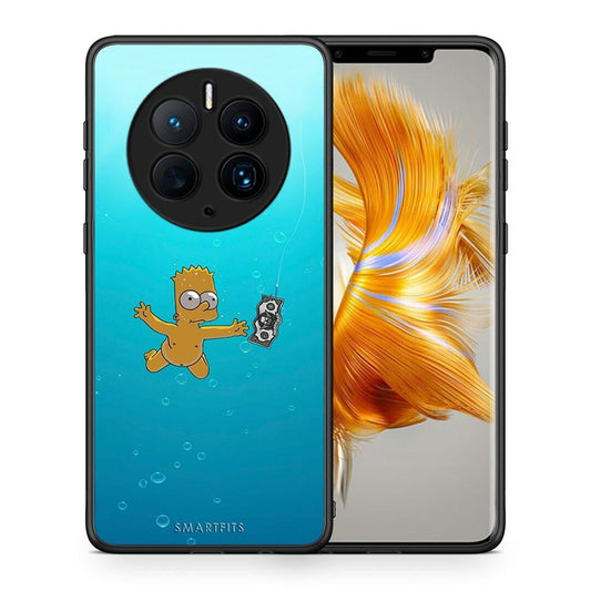 Θήκη Huawei Mate 50 Pro Chasing Money από τη Smartfits με σχέδιο στο πίσω μέρος και μαύρο περίβλημα | Huawei Mate 50 Pro Chasing Money Case with Colorful Back and Black Bezels