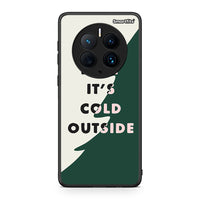 Thumbnail for Θήκη Huawei Mate 50 Pro Cold Outside από τη Smartfits με σχέδιο στο πίσω μέρος και μαύρο περίβλημα | Huawei Mate 50 Pro Cold Outside Case with Colorful Back and Black Bezels