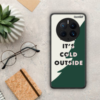 Thumbnail for Θήκη Huawei Mate 50 Pro Cold Outside από τη Smartfits με σχέδιο στο πίσω μέρος και μαύρο περίβλημα | Huawei Mate 50 Pro Cold Outside Case with Colorful Back and Black Bezels