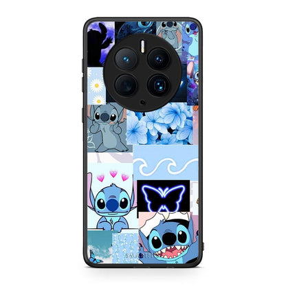 Θήκη Huawei Mate 50 Pro Collage Good Vibes από τη Smartfits με σχέδιο στο πίσω μέρος και μαύρο περίβλημα | Huawei Mate 50 Pro Collage Good Vibes Case with Colorful Back and Black Bezels