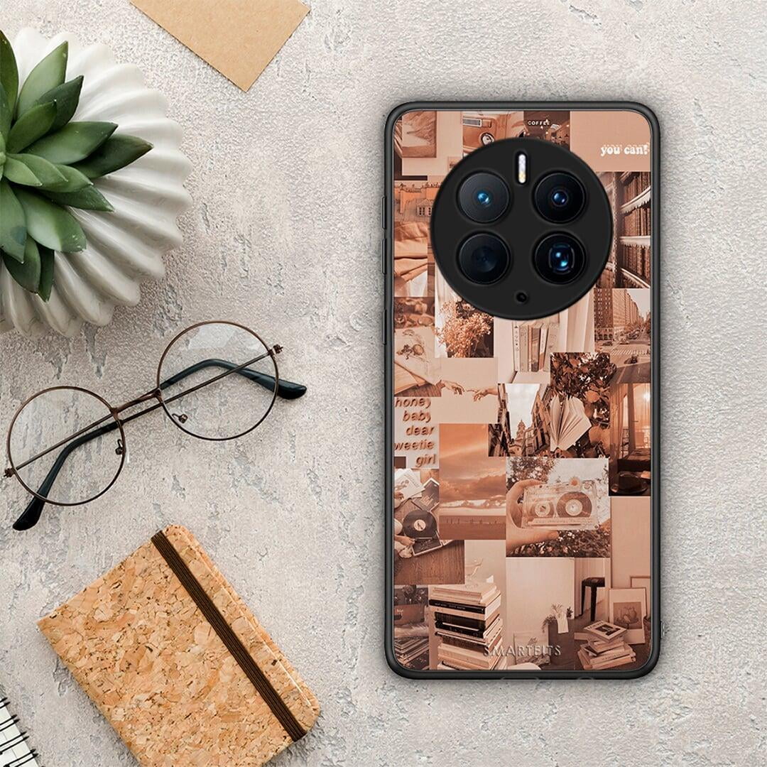 Θήκη Huawei Mate 50 Pro Collage You Can από τη Smartfits με σχέδιο στο πίσω μέρος και μαύρο περίβλημα | Huawei Mate 50 Pro Collage You Can Case with Colorful Back and Black Bezels