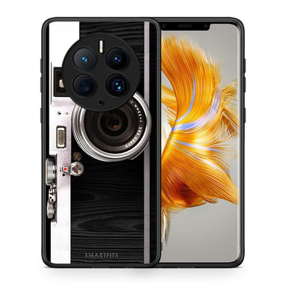 Θήκη Huawei Mate 50 Pro Emily In Paris από τη Smartfits με σχέδιο στο πίσω μέρος και μαύρο περίβλημα | Huawei Mate 50 Pro Emily In Paris Case with Colorful Back and Black Bezels