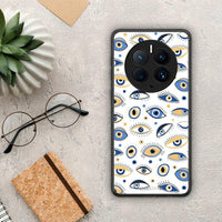 Thumbnail for Θήκη Huawei Mate 50 Pro Ftou Ftou από τη Smartfits με σχέδιο στο πίσω μέρος και μαύρο περίβλημα | Huawei Mate 50 Pro Ftou Ftou Case with Colorful Back and Black Bezels