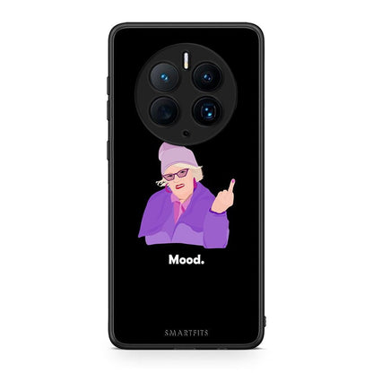 Θήκη Huawei Mate 50 Pro Grandma Mood Black από τη Smartfits με σχέδιο στο πίσω μέρος και μαύρο περίβλημα | Huawei Mate 50 Pro Grandma Mood Black Case with Colorful Back and Black Bezels