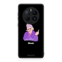 Thumbnail for Θήκη Huawei Mate 50 Pro Grandma Mood Black από τη Smartfits με σχέδιο στο πίσω μέρος και μαύρο περίβλημα | Huawei Mate 50 Pro Grandma Mood Black Case with Colorful Back and Black Bezels