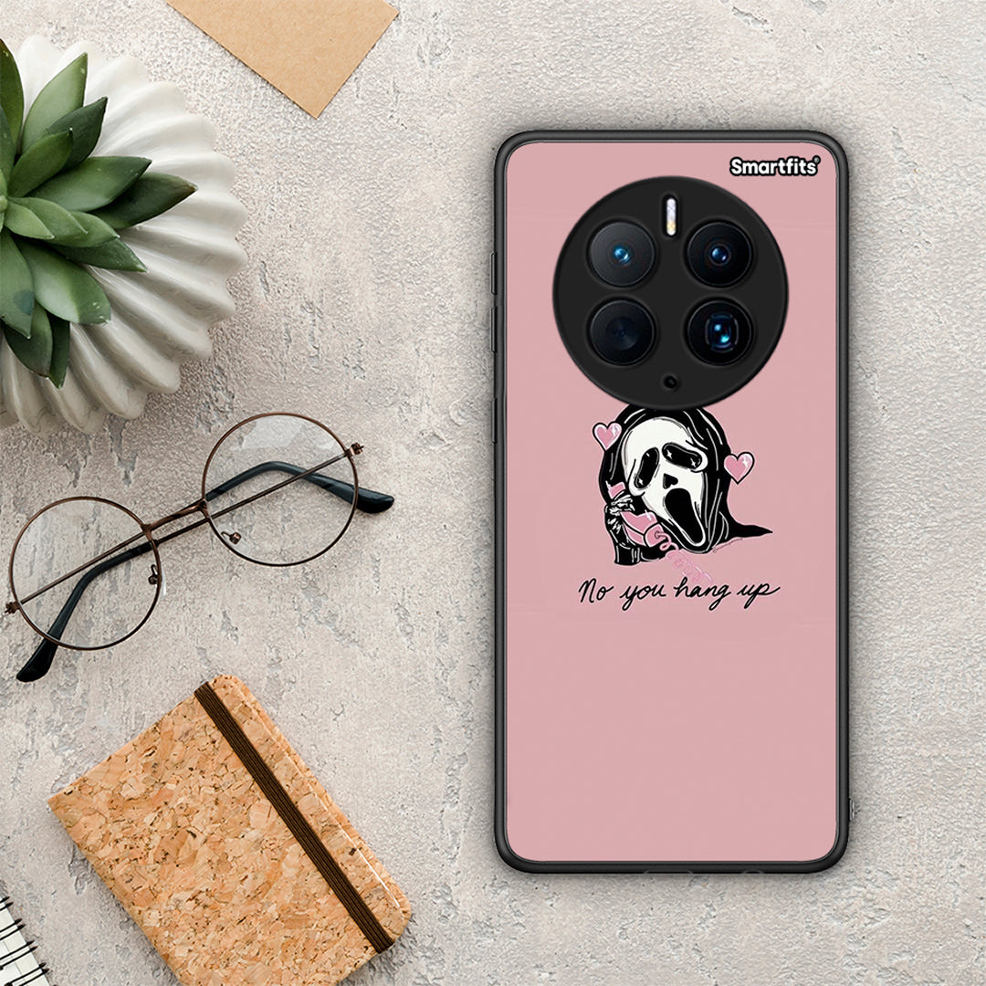 Θήκη Huawei Mate 50 Pro Halloween Hang Up από τη Smartfits με σχέδιο στο πίσω μέρος και μαύρο περίβλημα | Huawei Mate 50 Pro Halloween Hang Up Case with Colorful Back and Black Bezels