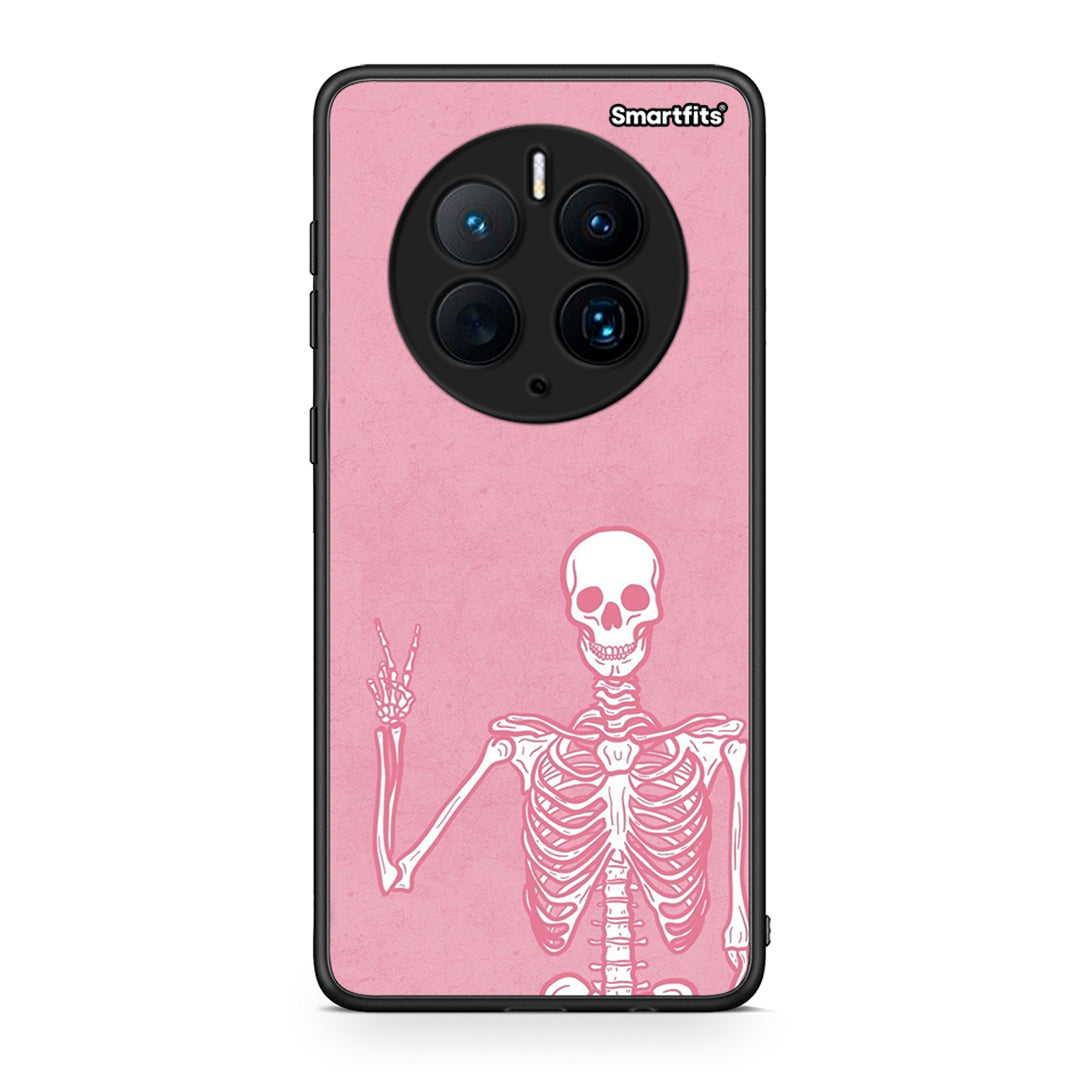 Θήκη Huawei Mate 50 Pro Halloween Motivation από τη Smartfits με σχέδιο στο πίσω μέρος και μαύρο περίβλημα | Huawei Mate 50 Pro Halloween Motivation Case with Colorful Back and Black Bezels
