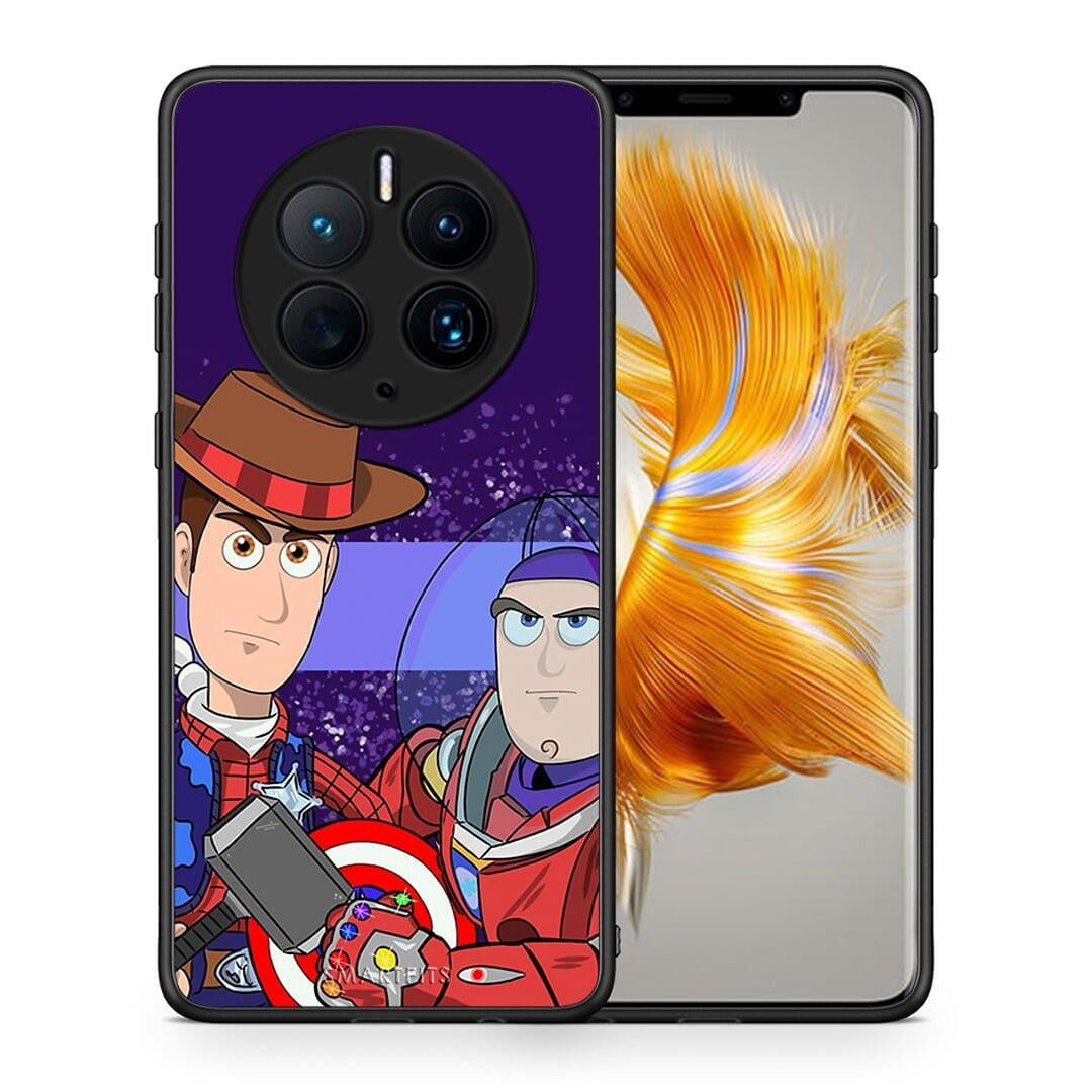 Θήκη Huawei Mate 50 Pro Infinity Story από τη Smartfits με σχέδιο στο πίσω μέρος και μαύρο περίβλημα | Huawei Mate 50 Pro Infinity Story Case with Colorful Back and Black Bezels