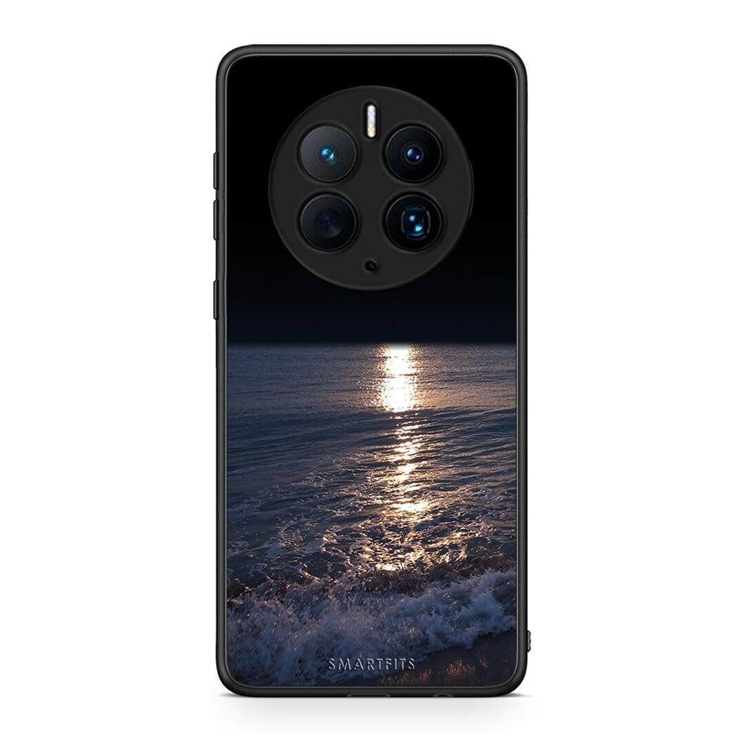 Θήκη Huawei Mate 50 Pro Landscape Moon από τη Smartfits με σχέδιο στο πίσω μέρος και μαύρο περίβλημα | Huawei Mate 50 Pro Landscape Moon Case with Colorful Back and Black Bezels