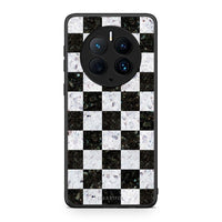 Thumbnail for Θήκη Huawei Mate 50 Pro Marble Square Geometric από τη Smartfits με σχέδιο στο πίσω μέρος και μαύρο περίβλημα | Huawei Mate 50 Pro Marble Square Geometric Case with Colorful Back and Black Bezels