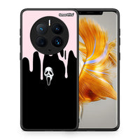 Thumbnail for Θήκη Huawei Mate 50 Pro Melting Halloween Mask από τη Smartfits με σχέδιο στο πίσω μέρος και μαύρο περίβλημα | Huawei Mate 50 Pro Melting Halloween Mask Case with Colorful Back and Black Bezels