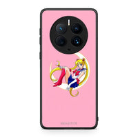 Thumbnail for Θήκη Huawei Mate 50 Pro Moon Girl από τη Smartfits με σχέδιο στο πίσω μέρος και μαύρο περίβλημα | Huawei Mate 50 Pro Moon Girl Case with Colorful Back and Black Bezels
