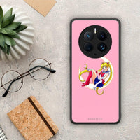 Thumbnail for Θήκη Huawei Mate 50 Pro Moon Girl από τη Smartfits με σχέδιο στο πίσω μέρος και μαύρο περίβλημα | Huawei Mate 50 Pro Moon Girl Case with Colorful Back and Black Bezels