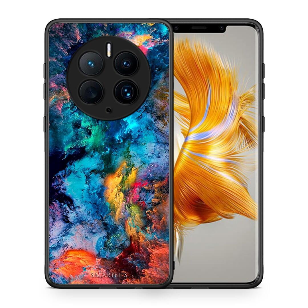 Θήκη Huawei Mate 50 Pro Paint Crayola από τη Smartfits με σχέδιο στο πίσω μέρος και μαύρο περίβλημα | Huawei Mate 50 Pro Paint Crayola Case with Colorful Back and Black Bezels