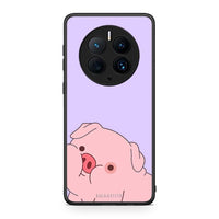 Thumbnail for Θήκη Huawei Mate 50 Pro Pig Love 2 από τη Smartfits με σχέδιο στο πίσω μέρος και μαύρο περίβλημα | Huawei Mate 50 Pro Pig Love 2 Case with Colorful Back and Black Bezels