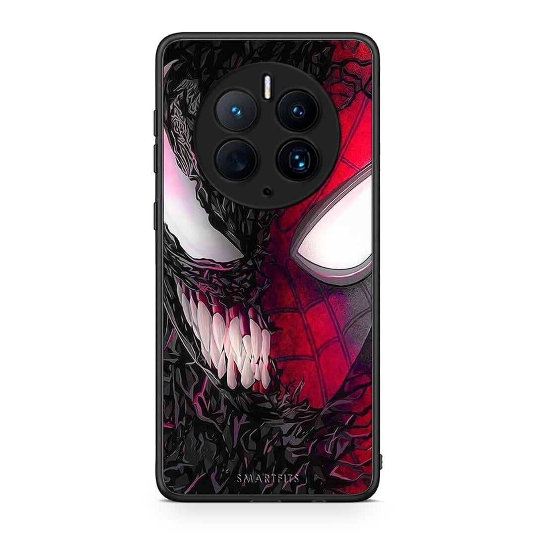 Θήκη Huawei Mate 50 Pro PopArt SpiderVenom από τη Smartfits με σχέδιο στο πίσω μέρος και μαύρο περίβλημα | Huawei Mate 50 Pro PopArt SpiderVenom Case with Colorful Back and Black Bezels