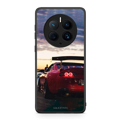 Θήκη Huawei Mate 50 Pro Racing Supra από τη Smartfits με σχέδιο στο πίσω μέρος και μαύρο περίβλημα | Huawei Mate 50 Pro Racing Supra Case with Colorful Back and Black Bezels