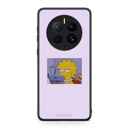 Θήκη Huawei Mate 50 Pro So Happy από τη Smartfits με σχέδιο στο πίσω μέρος και μαύρο περίβλημα | Huawei Mate 50 Pro So Happy Case with Colorful Back and Black Bezels