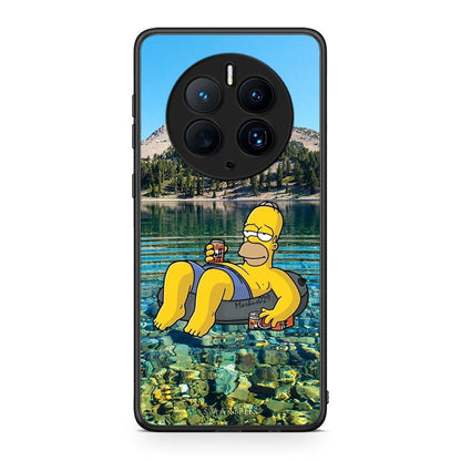Θήκη Huawei Mate 50 Pro Summer Happiness από τη Smartfits με σχέδιο στο πίσω μέρος και μαύρο περίβλημα | Huawei Mate 50 Pro Summer Happiness Case with Colorful Back and Black Bezels