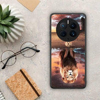 Thumbnail for Θήκη Huawei Mate 50 Pro Sunset Dreams από τη Smartfits με σχέδιο στο πίσω μέρος και μαύρο περίβλημα | Huawei Mate 50 Pro Sunset Dreams Case with Colorful Back and Black Bezels