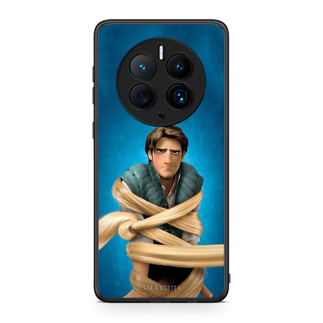 Θήκη Huawei Mate 50 Pro Tangled 1 από τη Smartfits με σχέδιο στο πίσω μέρος και μαύρο περίβλημα | Huawei Mate 50 Pro Tangled 1 Case with Colorful Back and Black Bezels