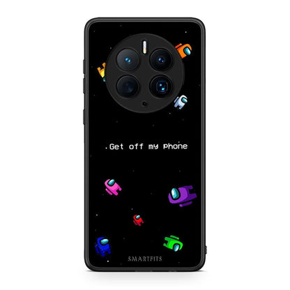 Θήκη Huawei Mate 50 Pro Text AFK από τη Smartfits με σχέδιο στο πίσω μέρος και μαύρο περίβλημα | Huawei Mate 50 Pro Text AFK Case with Colorful Back and Black Bezels