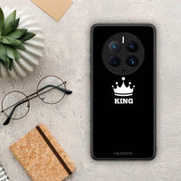 Thumbnail for Θήκη Huawei Mate 50 Pro Valentine King από τη Smartfits με σχέδιο στο πίσω μέρος και μαύρο περίβλημα | Huawei Mate 50 Pro Valentine King Case with Colorful Back and Black Bezels