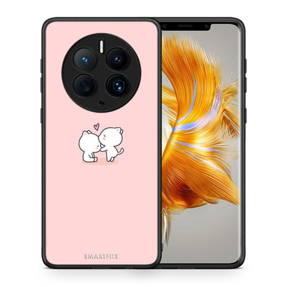 Θήκη Huawei Mate 50 Pro Valentine Love από τη Smartfits με σχέδιο στο πίσω μέρος και μαύρο περίβλημα | Huawei Mate 50 Pro Valentine Love Case with Colorful Back and Black Bezels