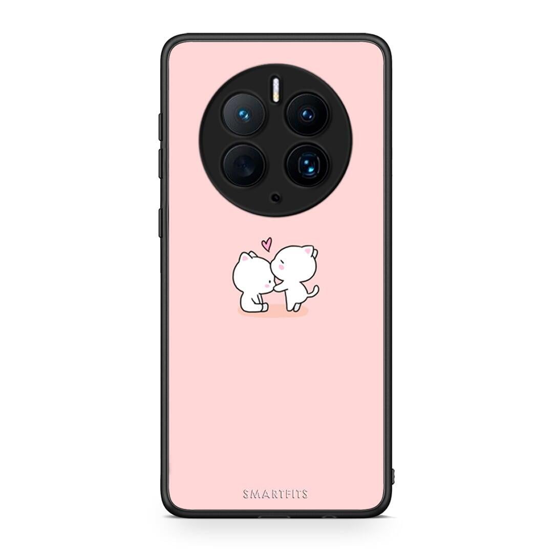 Θήκη Huawei Mate 50 Pro Valentine Love από τη Smartfits με σχέδιο στο πίσω μέρος και μαύρο περίβλημα | Huawei Mate 50 Pro Valentine Love Case with Colorful Back and Black Bezels