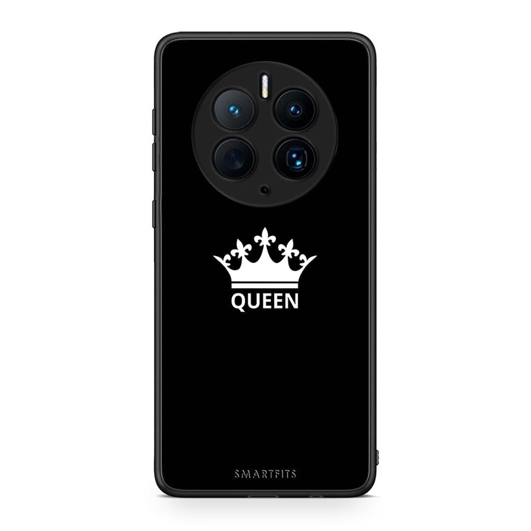 Θήκη Huawei Mate 50 Pro Valentine Queen από τη Smartfits με σχέδιο στο πίσω μέρος και μαύρο περίβλημα | Huawei Mate 50 Pro Valentine Queen Case with Colorful Back and Black Bezels