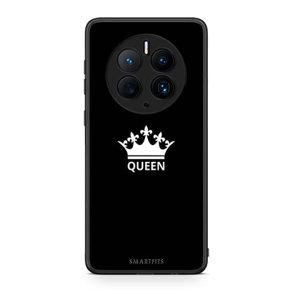 Θήκη Huawei Mate 50 Pro Valentine Queen από τη Smartfits με σχέδιο στο πίσω μέρος και μαύρο περίβλημα | Huawei Mate 50 Pro Valentine Queen Case with Colorful Back and Black Bezels