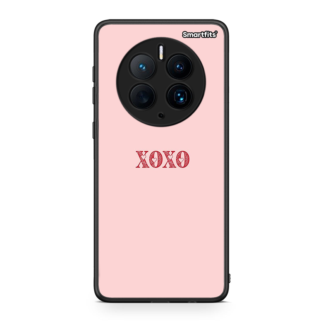 Θήκη Huawei Mate 50 Pro XOXO Love από τη Smartfits με σχέδιο στο πίσω μέρος και μαύρο περίβλημα | Huawei Mate 50 Pro XOXO Love Case with Colorful Back and Black Bezels