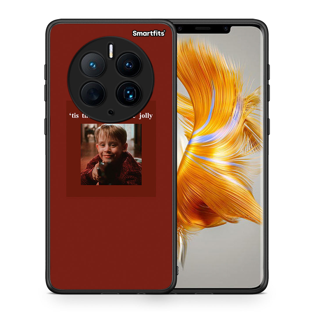 Θήκη Huawei Mate 50 Pro Xmas Ultimate Spirit από τη Smartfits με σχέδιο στο πίσω μέρος και μαύρο περίβλημα | Huawei Mate 50 Pro Xmas Ultimate Spirit Case with Colorful Back and Black Bezels
