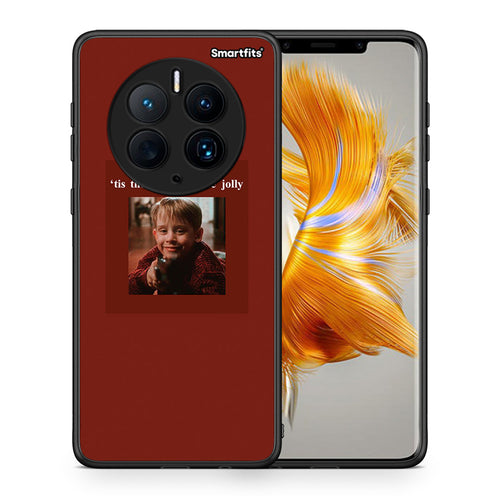 Θήκη Huawei Mate 50 Pro Xmas Ultimate Spirit από τη Smartfits με σχέδιο στο πίσω μέρος και μαύρο περίβλημα | Huawei Mate 50 Pro Xmas Ultimate Spirit Case with Colorful Back and Black Bezels